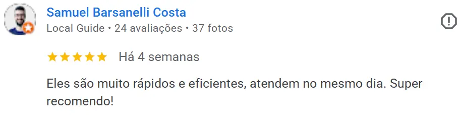 avaliacao do google
